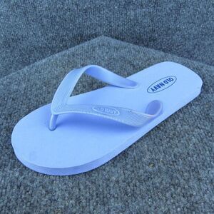 Old Navy Women Flip Flop Sandal Shoes Blue Synthetic‎ Size 6 Medium